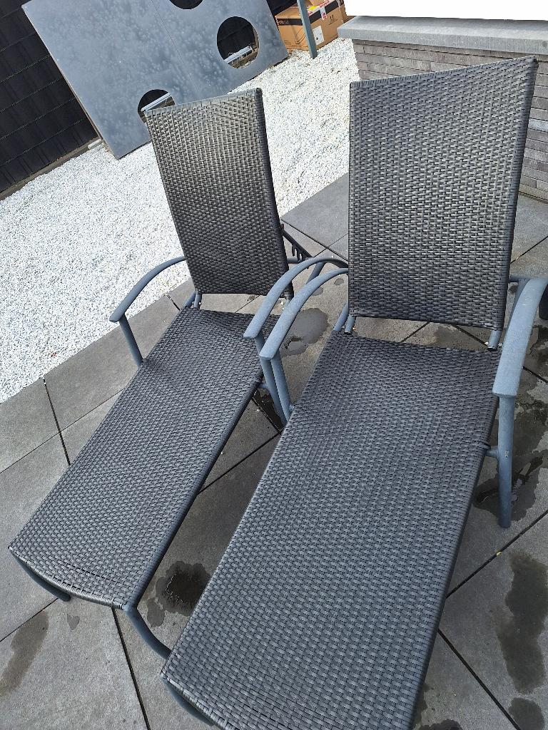 Ligstoelen, Tuin en Terras, Ligbedden, Ophalen, Gebruikt