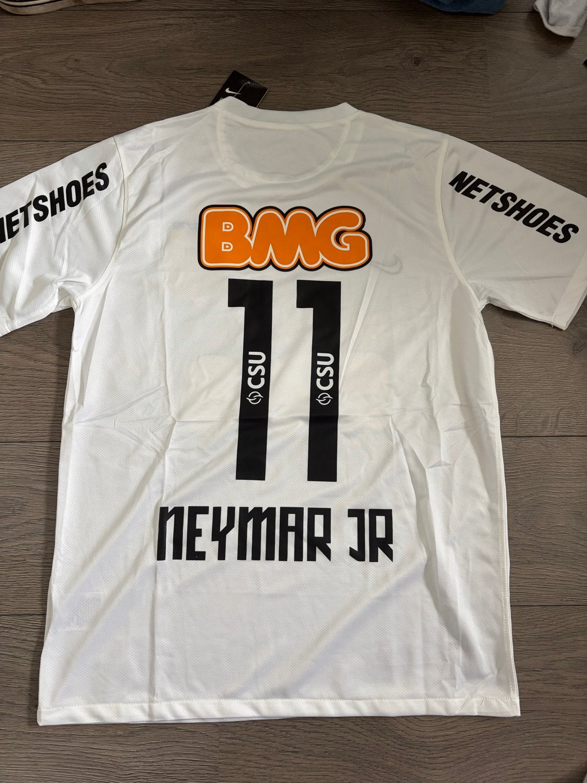 Neymar Jr. Santos FC Thuisshirt - Maat M, Maat 48/50 (M), Wit, Nieuw, Ophalen of Verzenden