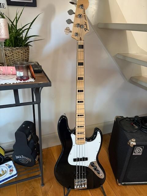 Fender Jazz bass 'Geddy Lee', Ophalen, Zo goed als nieuw, Elektrisch