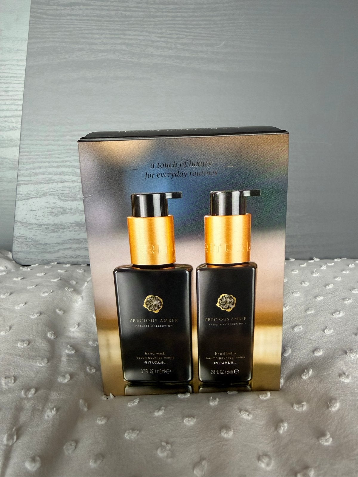 NIEUW: Rituals Precious Amber Hand Wash & Hand Balm Set, Ophalen of Verzenden, Nieuw, Overige typen