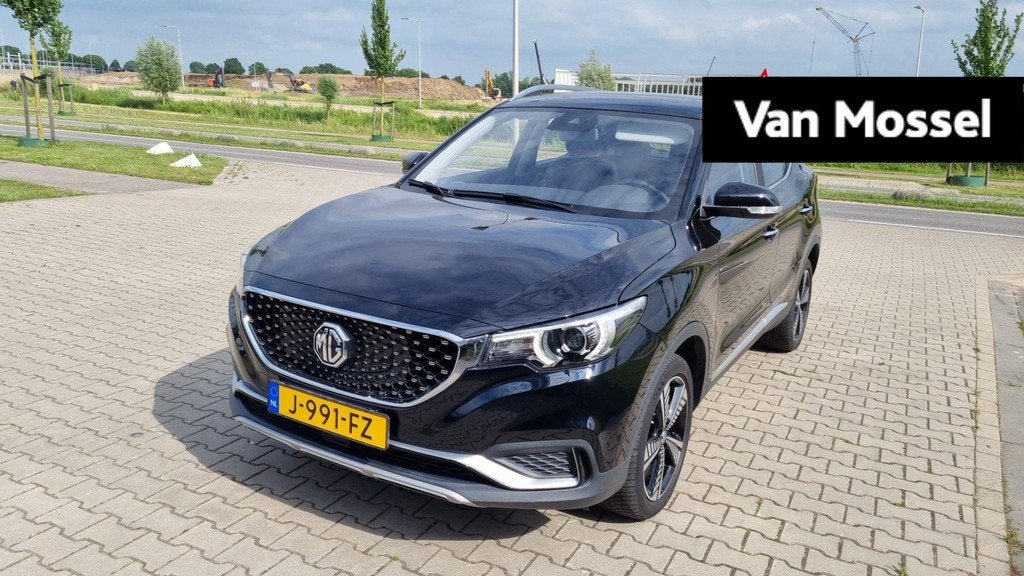 MG ZS EV Luxury 45 kWh | 1e-EIG. | SoH 94,24% | WLTP 263 KM, Auto's, MG, Zwart, 143 pk, ZS, 1507 kg