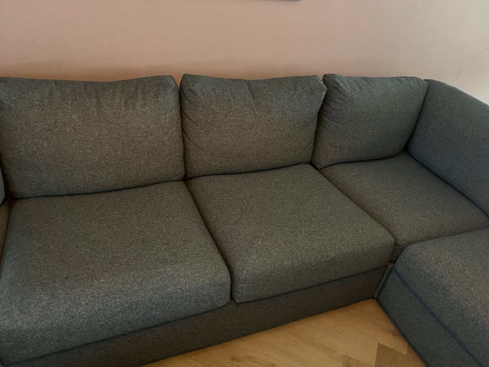IKEA VIMLE hoezen Gunnared grijs, Ophalen, Zo goed als nieuw, Stof