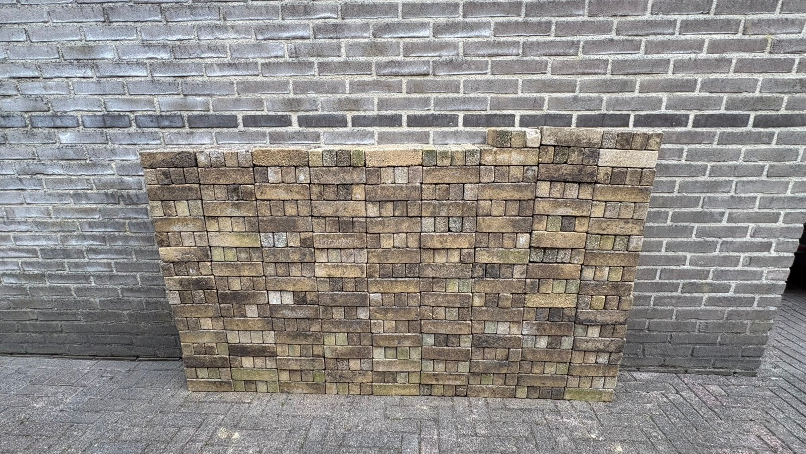 612 klinkers gratis af te halen, Tuin en Terras, Gaas en Draad, Ophalen, Gebruikt, Minder dan 10 meter