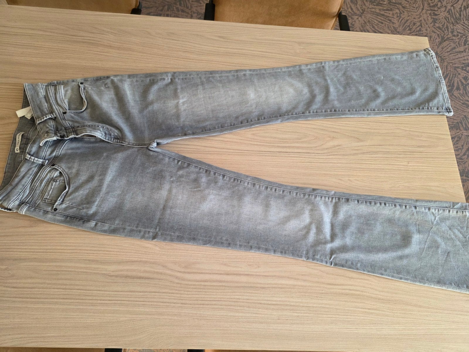 Cup of Joe Denim Dames Jeans W29 L34 - Matilda Grey Vintage, Cup of Joe Denim, Overige jeansmaten, Ophalen of Verzenden, Grijs