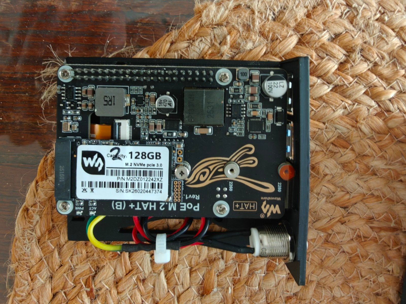 raspberry pi 5 16gb,, Ophalen of Verzenden, Zo goed als nieuw, Laptop, USB