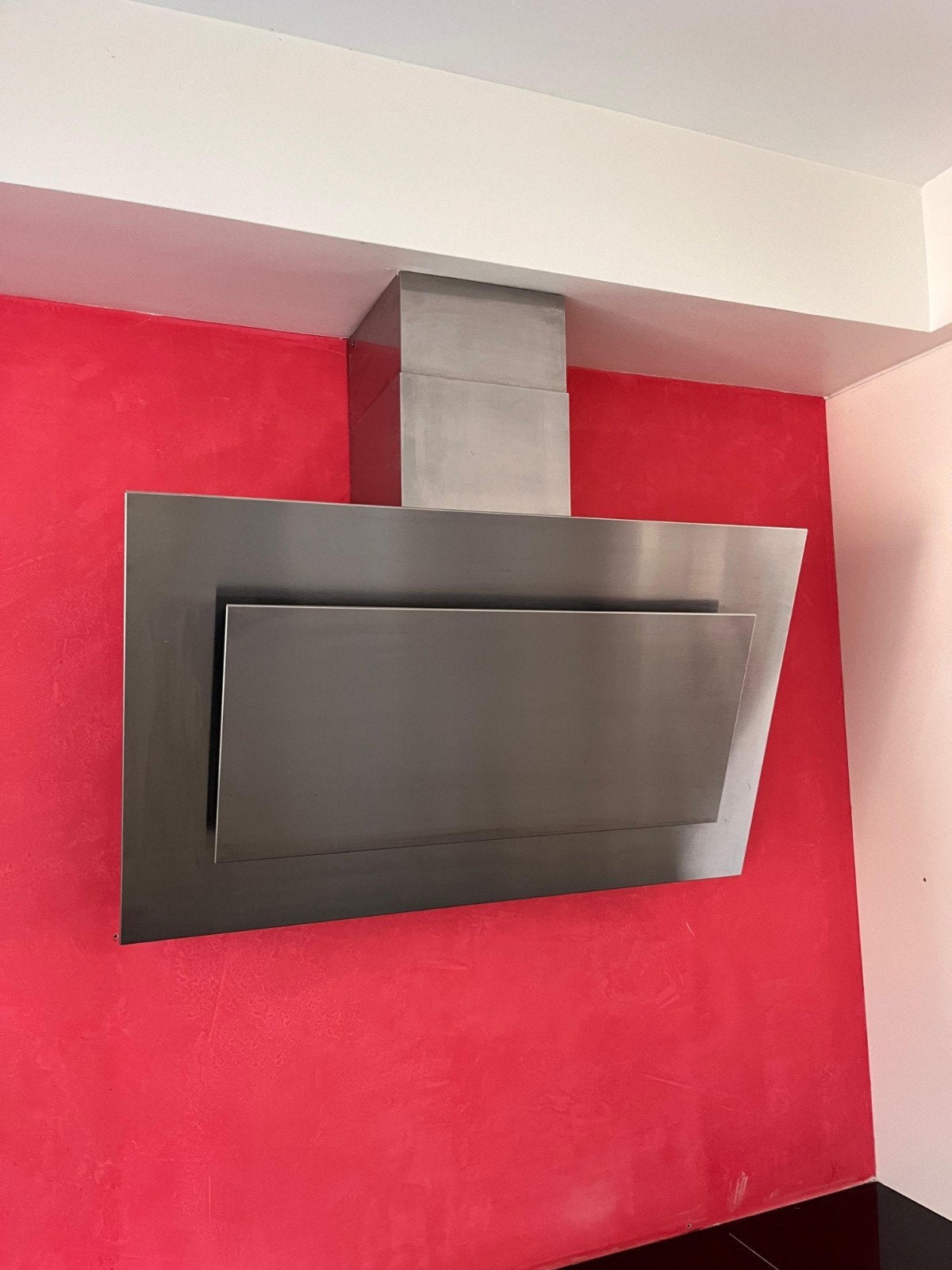 Bosch afzuigkap RVS - 90 cm breed - Goede staat, Witgoed en Apparatuur, Afzuigkappen, Ophalen, Gebruikt, Wandschouwkap