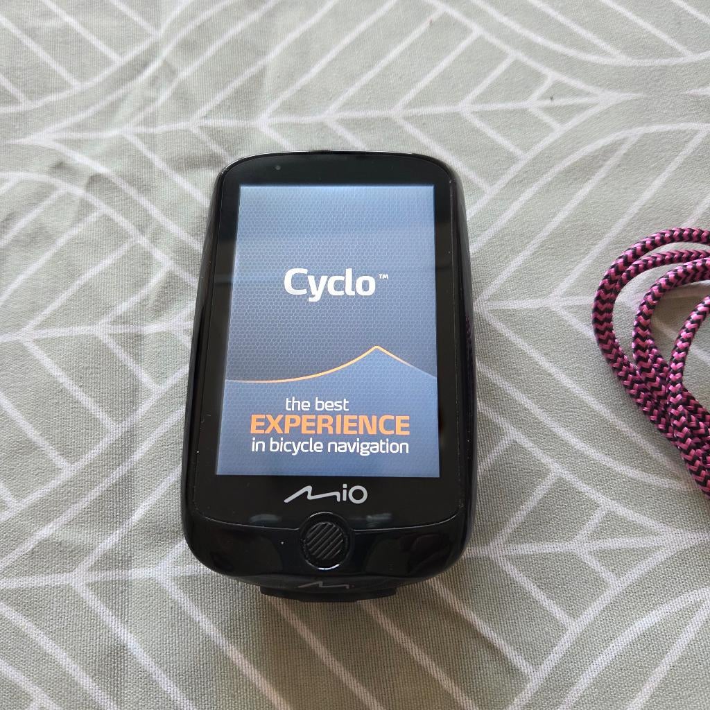 Mio Cyclo 220 fiets navigatie, Fietsen en Brommers, Fietsaccessoires | Fietscomputers, Ophalen of Verzenden, Draadloos, Zo goed als nieuw