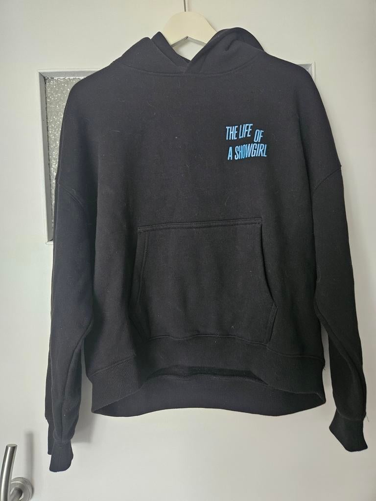 Taylor Swift "The Life of a Showgirl" hoodie, Kleding | Dames, Maat 38/40 (M), Zwart, Nieuw, Ophalen of Verzenden
