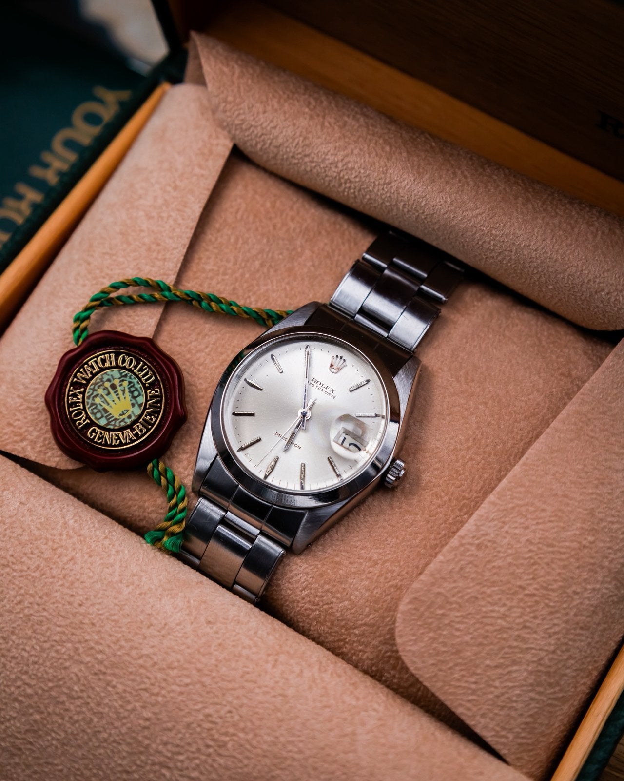 Rolex 6694 Oysterdate - Geserviced - Met Doos, Ophalen, Afstand, IOS, Zo goed als nieuw