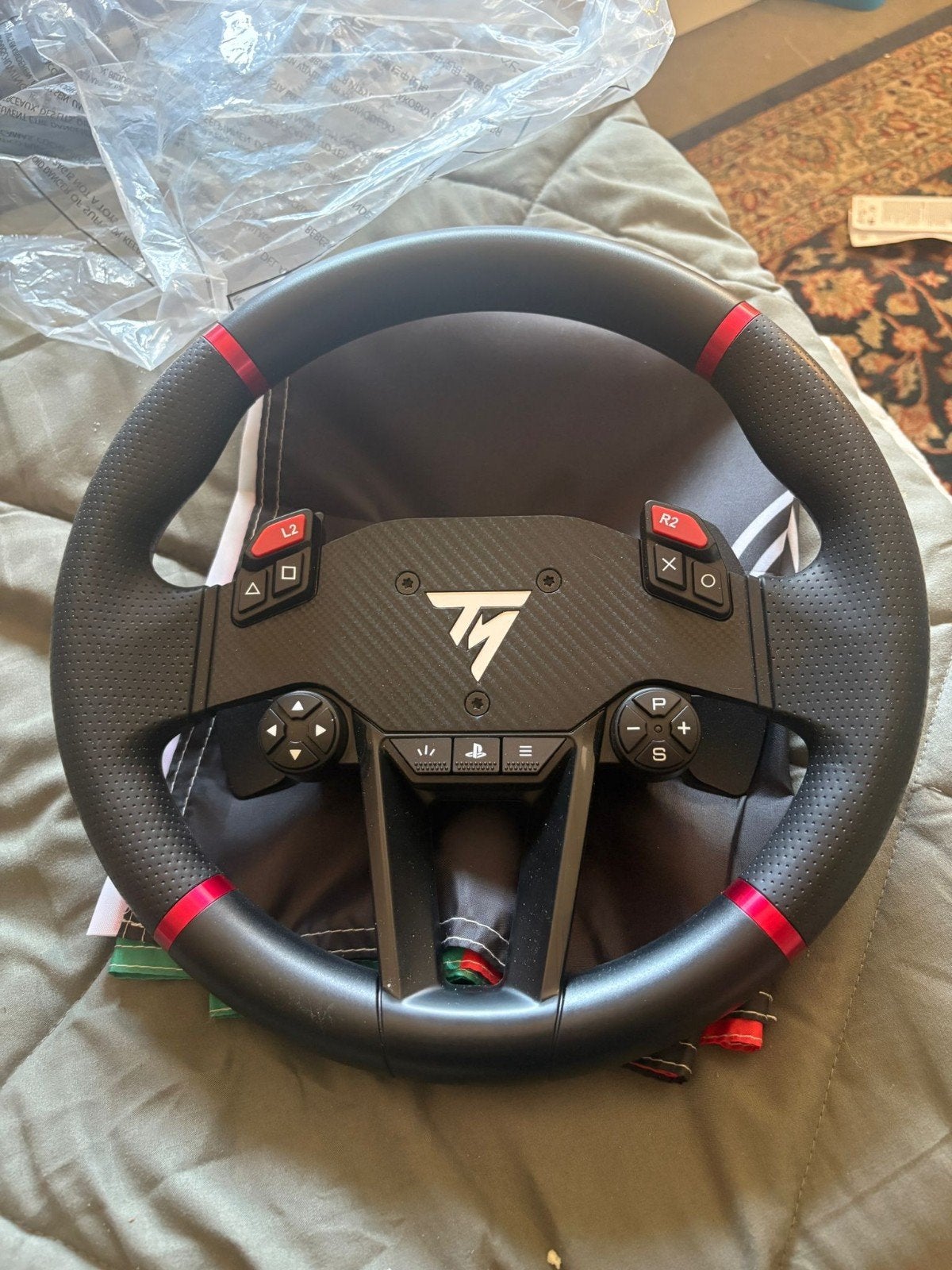 Thrustmaster T598 bundel PS5 incl.ferrari 488 gt3 add on, Ophalen, Racestuur, Force feedback, PlayStation