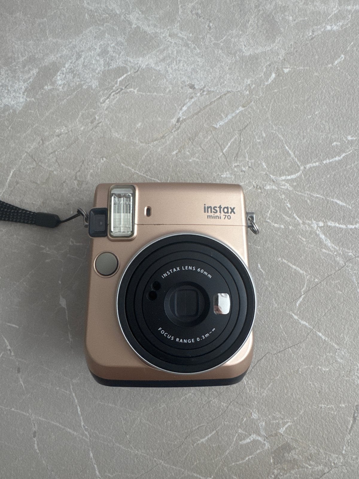 Fujifilm Instax Mini 70 Instant Camera Goud, Ingebouwde flitser, Instant camera, Ophalen of Verzenden, Zo goed als nieuw