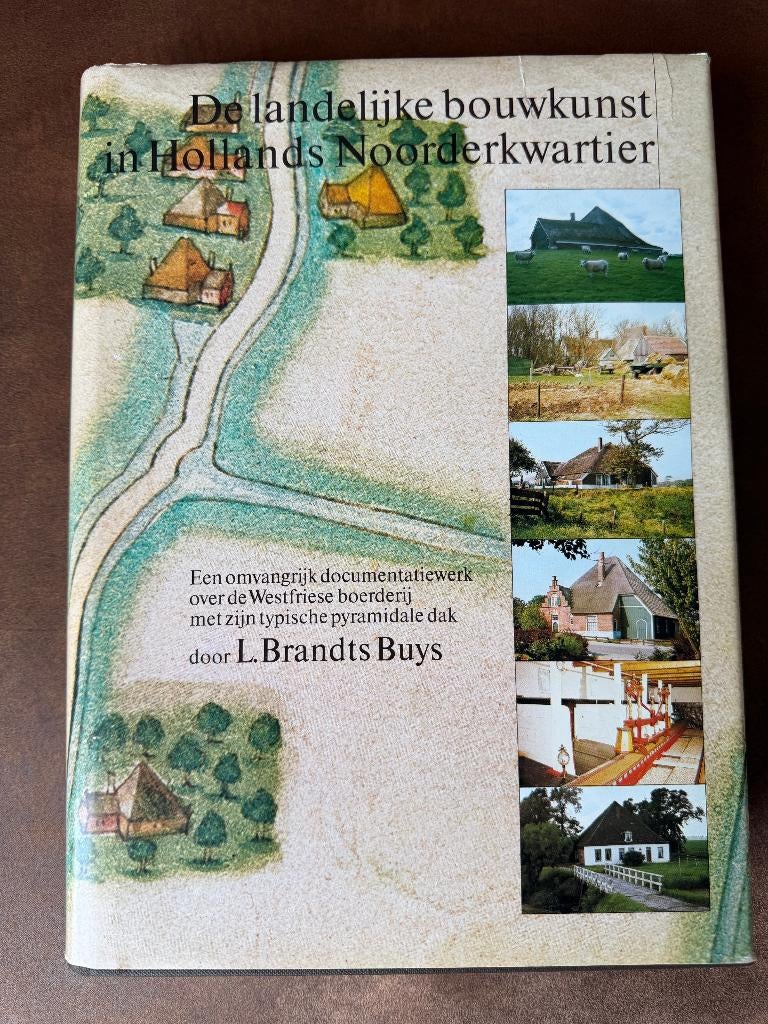 De Landelijke Bouwkunst in Hollands Noorderkwartier, Boeken, Ophalen of Verzenden, 19e eeuw, Zo goed als nieuw