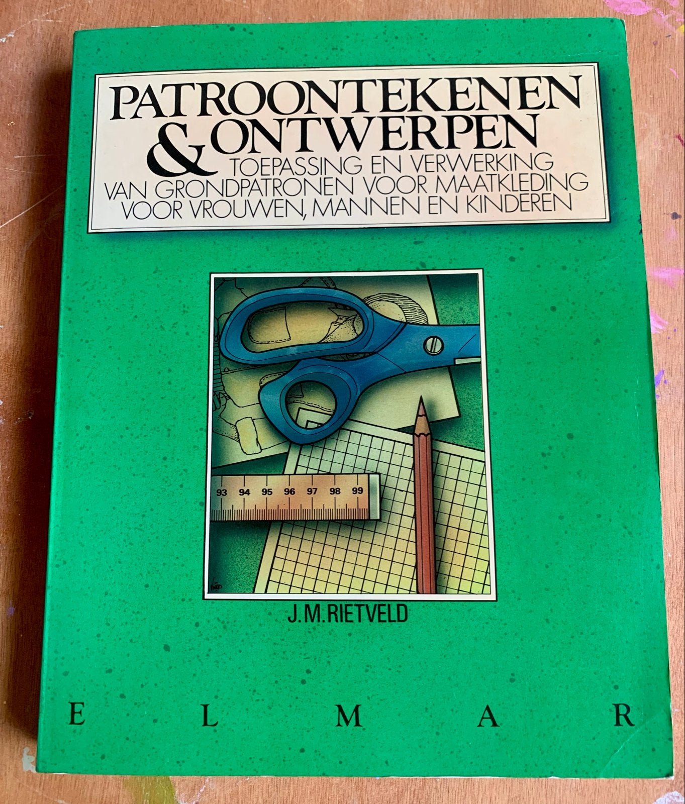 Patroontekenen & Ontwerpen - J.M. Rietveld, Boeken, Ophalen of Verzenden, Gelezen, Overige onderwerpen
