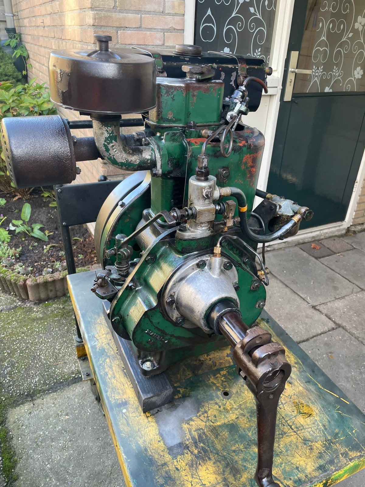 Petter Paz1 stationaire dieselmotor 1,5pk, Doe-het-zelf en Verbouw, Ophalen, Gebruikt, Dieselmotor, Minder dan 1400 rpm