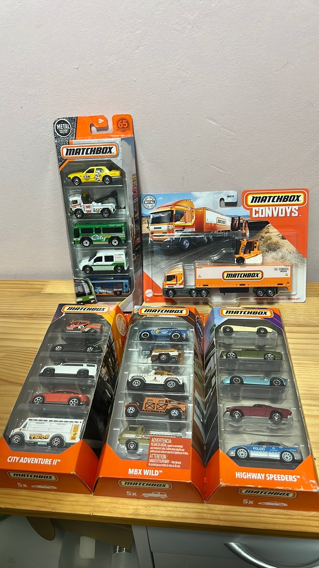 Matchbox lot – 5 sets nieuw in verpakking, Ophalen of Verzenden, Nieuw
