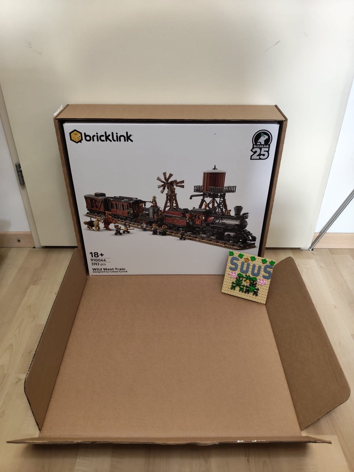 Bricklink Wild West Trein (910044) - Nieuw in doos, Treinset, Gelijkstroom of Wisselstroom, Nieuw, Ophalen