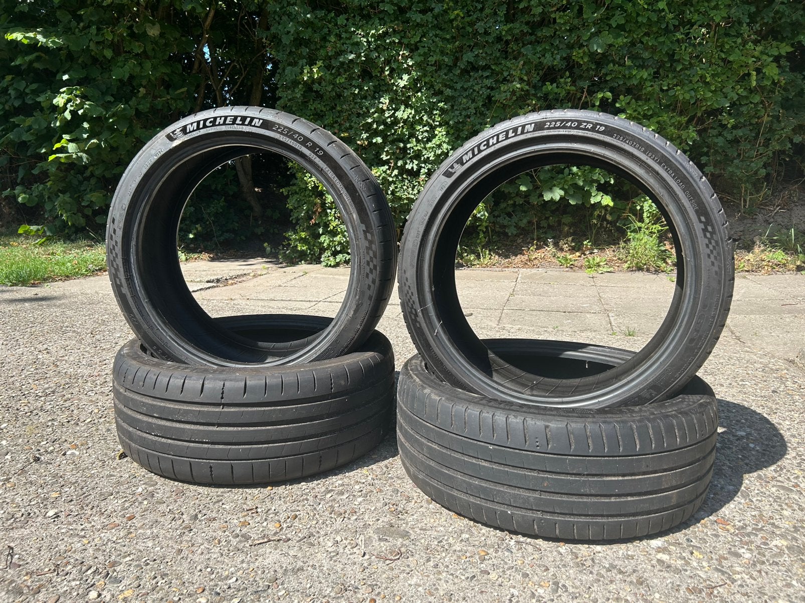 Michelin Pilot Sport 5 + S5 225 40 19, Band(en), Ophalen, 19 inch, Zomerbanden