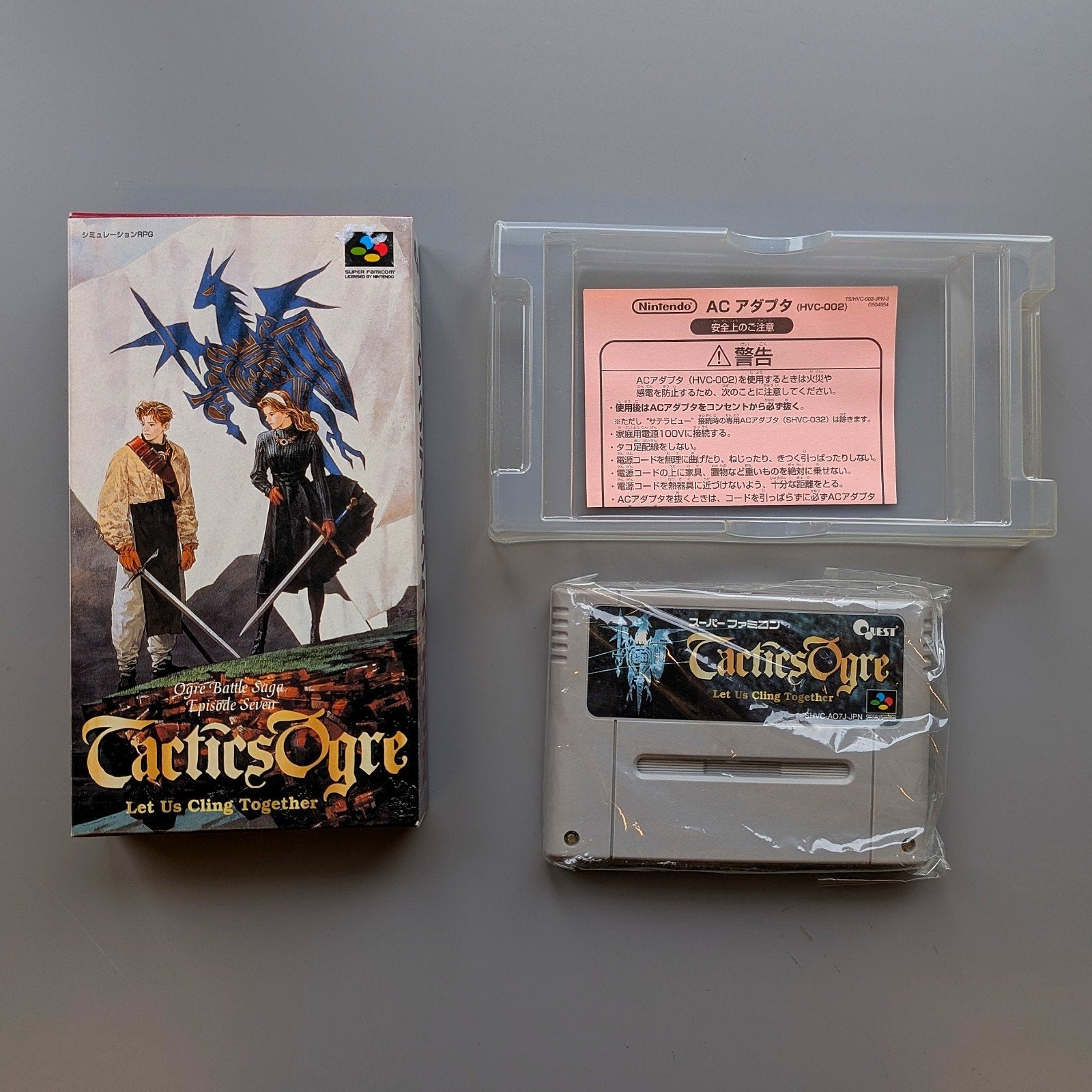 SNES Tactics Ogre: Let us Cling Together (Japans), Verzenden