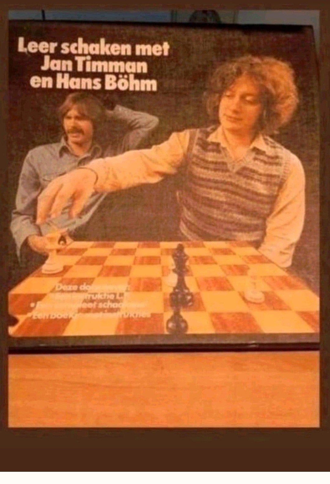 Schaakboek: Leer schaken met Jan Timman en Hans Böhm, Ophalen of Verzenden, Gelezen, Overige niveaus, Jan Timman en Hans Böhm