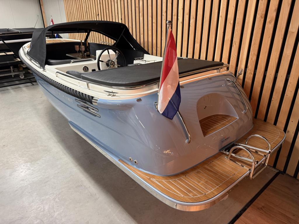 NwStaat! PRIMEUR 610 EXCLUSIVE '50PK HONDA' Bj21 55vaaruren!, Watersport en Boten, Sloepen, Tender, Primeur, Zonnedek, 6 m