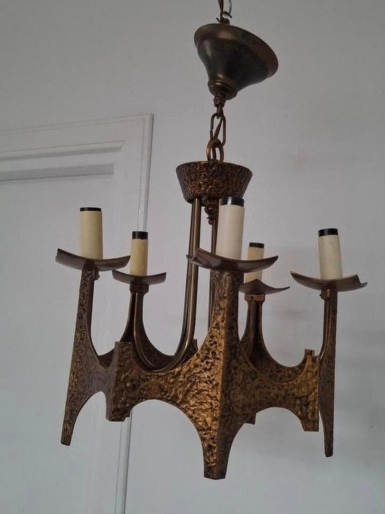 Moe Lightnings kroonluchter. 5 fittingen., Huis en Inrichting, Lampen | Kroonluchters, Ophalen of Verzenden