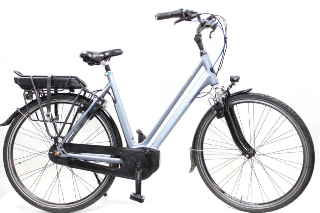Gazelle Vento 57cm elektrische fiets, Gebruikt, Gewoonfietsen, Info@gewoonfietsen.nl, 50 km per accu of meer