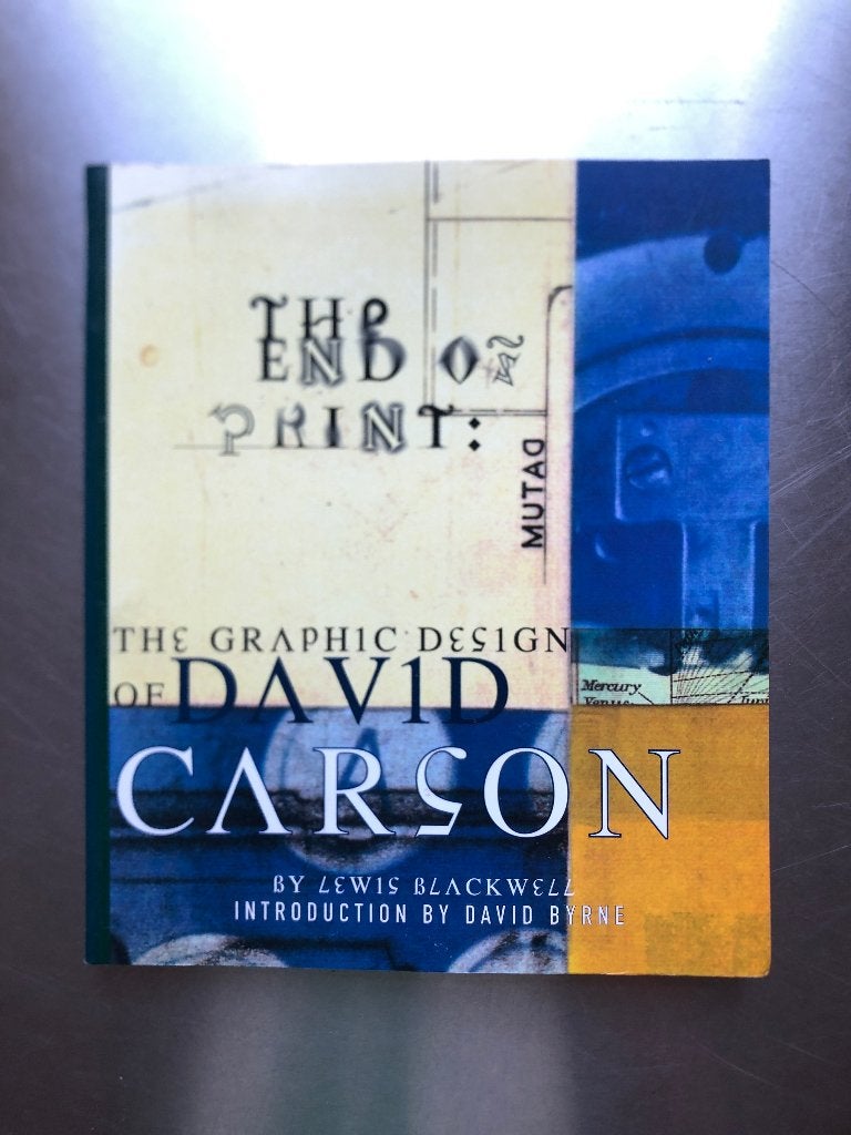 The End of Print: The Graphic Design of David Carson, Boeken, Ophalen of Verzenden, Zo goed als nieuw, Overige onderwerpen