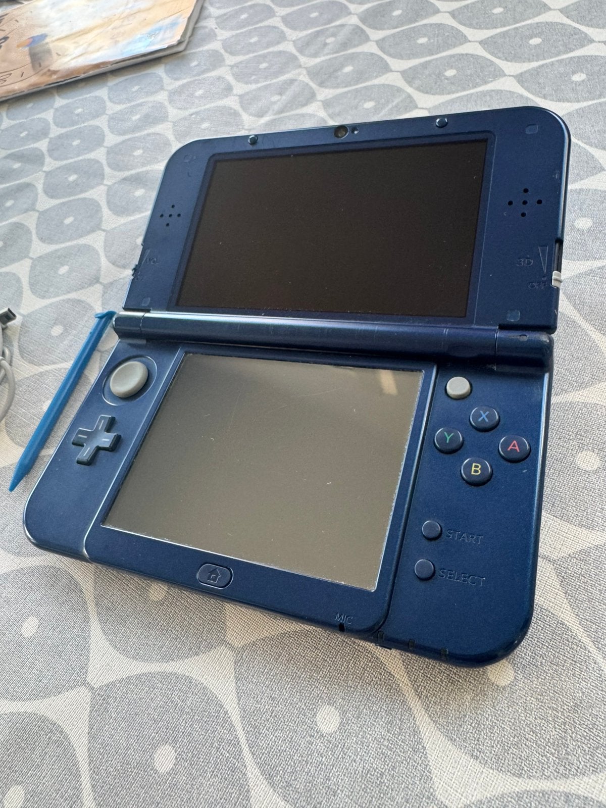 Nintendo New 3DS XL Blauw + oplader + stylus | werkt perfect, Spelcomputers en Games, Spelcomputers | Nintendo 2DS en 3DS, Ophalen of Verzenden
