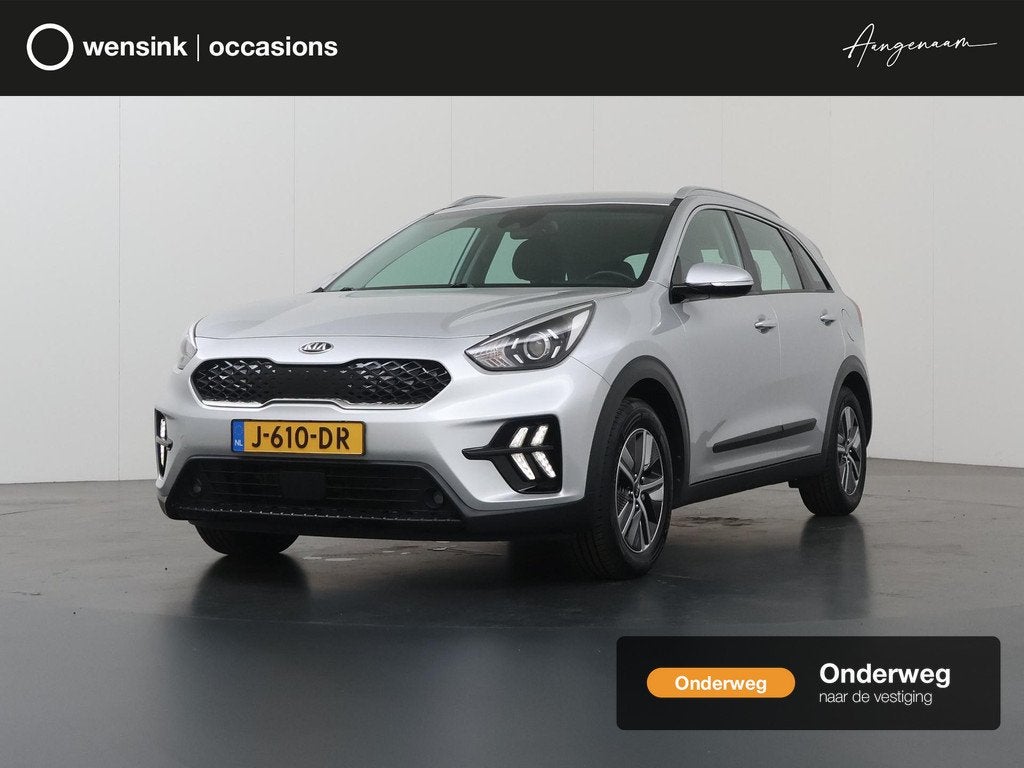 Kia Niro 1.6 GDi Hybrid DynamicLine | Apple Carplay/Android, Auto's, Kia, Gebruikt, Euro 6, 2 kWh, Leder en Stof