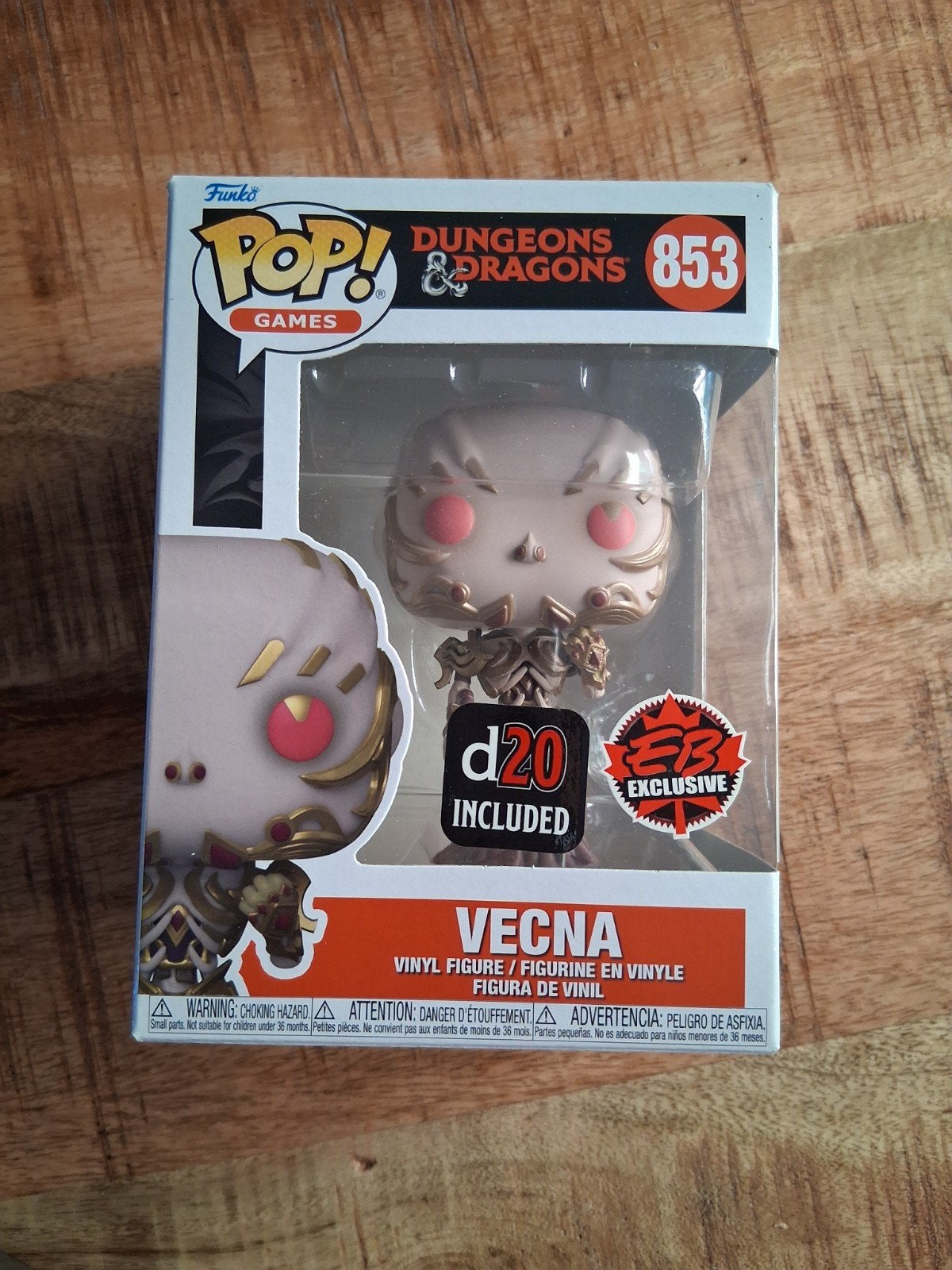 Funko Pop! Games Dungeons & Dragons Vecna #853, Ophalen of Verzenden, Nieuw