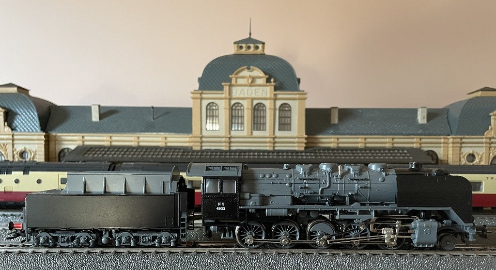 Märklin HO 3419 NS Stoomloc 4903 met tender AC-Digitaal, Wisselstroom, Gebruikt, Locomotief, Ophalen of Verzenden