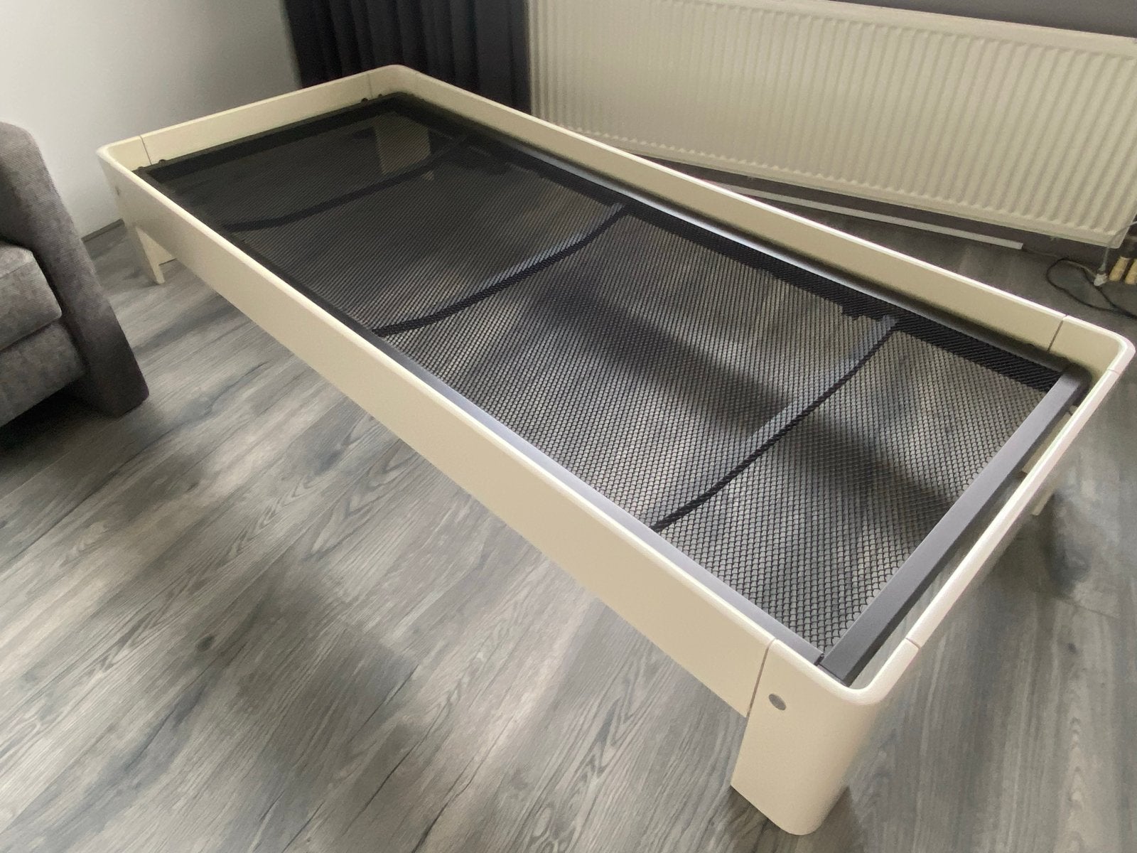 Auping bedframe met spiraalbodem 90x210, Huis en Inrichting, Slaapkamer | Bedden, Ophalen, 90 cm, Eenpersoons, 210 cm