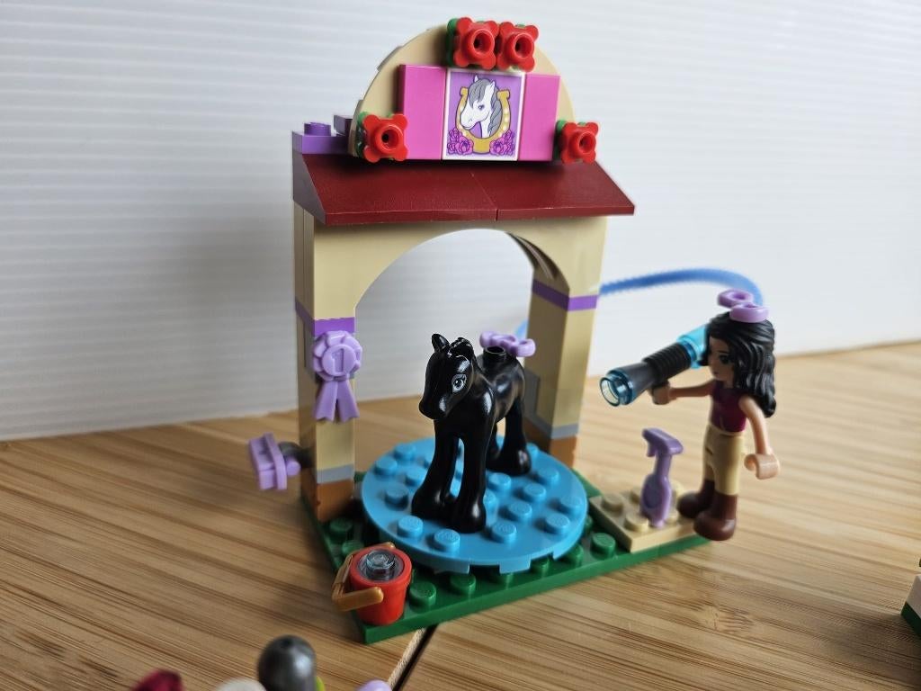 Lego Friends veulenwas plaatst 41123, Compleet, Lego, Friends, Ophalen of Verzenden