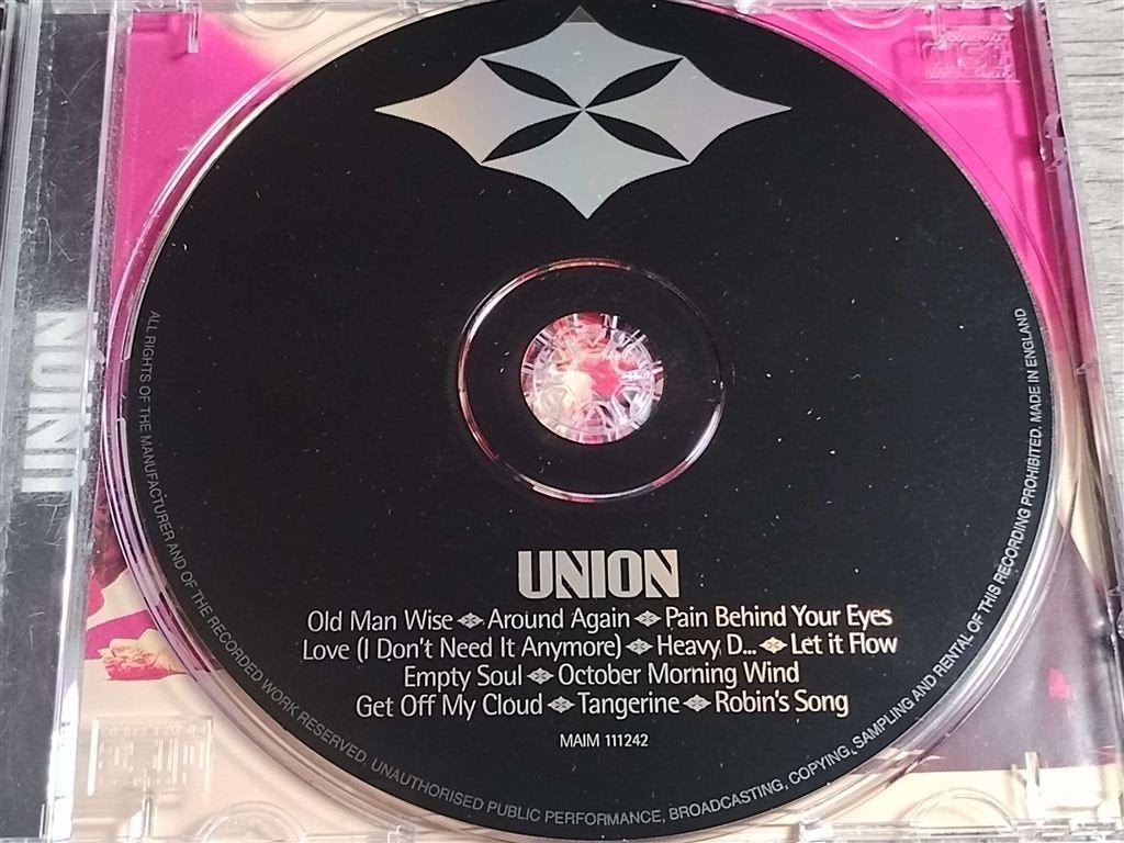 Union - Union, Ophalen of Verzenden, Zo goed als nieuw