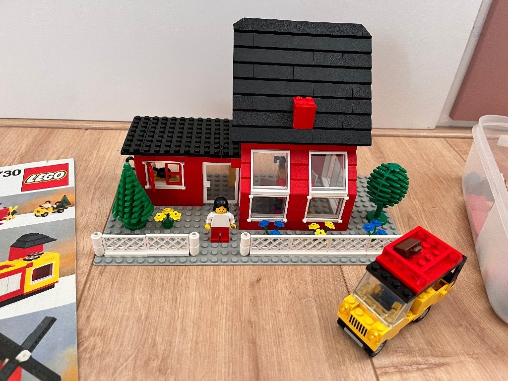 Lego 730 Basic Building Set, Gebruikt, Overige thema's, Lego, Ophalen of Verzenden