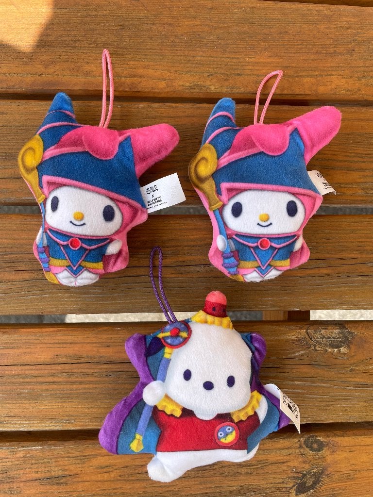 McDonald’s yu gi oh hello kitty pochacco time wizard knuffel, Ophalen of Verzenden, Overige typen