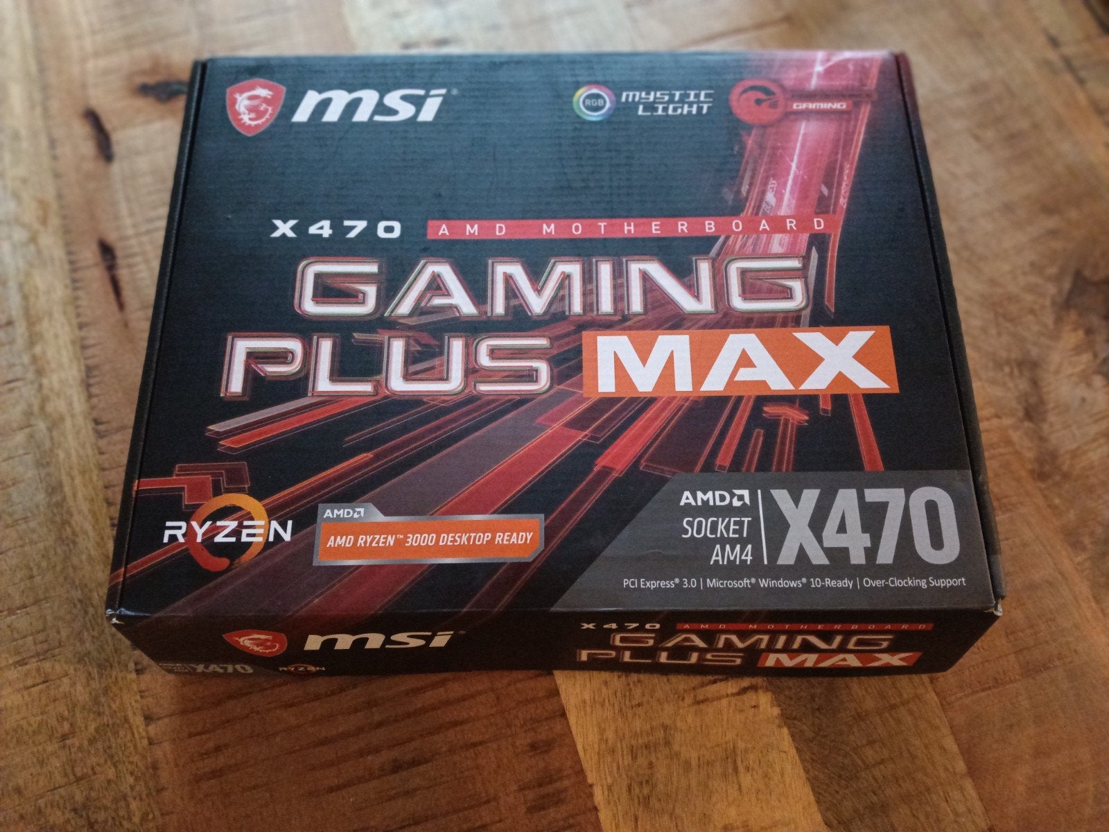 MSI X470 Gaming Plus Max Moederbord - AMD AM4 Socket, DDR4, AM4, Ophalen of Verzenden, Zo goed als nieuw