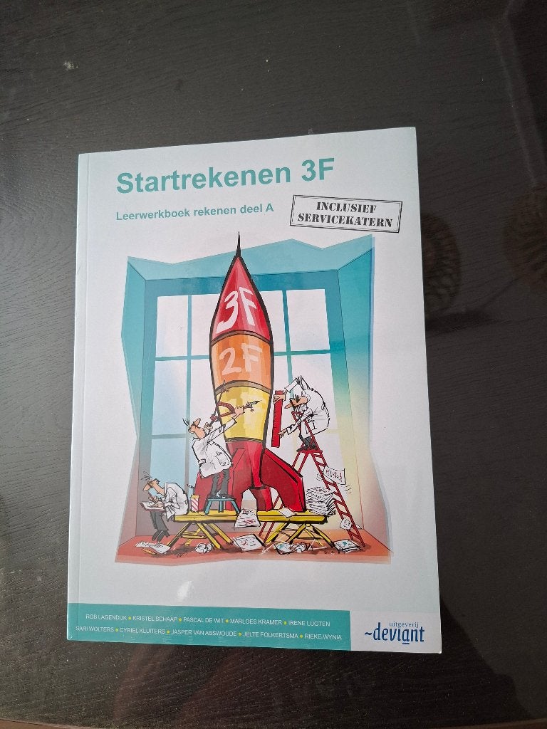 Startrekenen 3F, Boeken, Schoolboeken, Overige vakken, Deviant, Nieuw, Ophalen of Verzenden