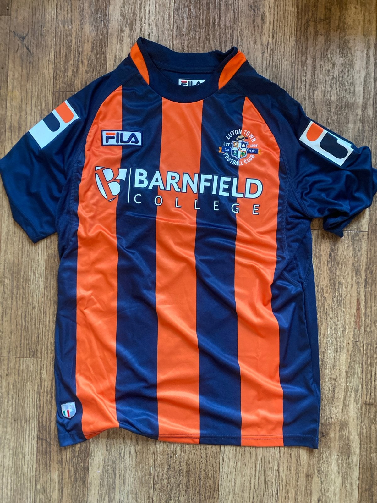 Luton Town FC Thuisshirt - Maat S, Meerkleurig, Ophalen of Verzenden, Zo goed als nieuw, Voetbal