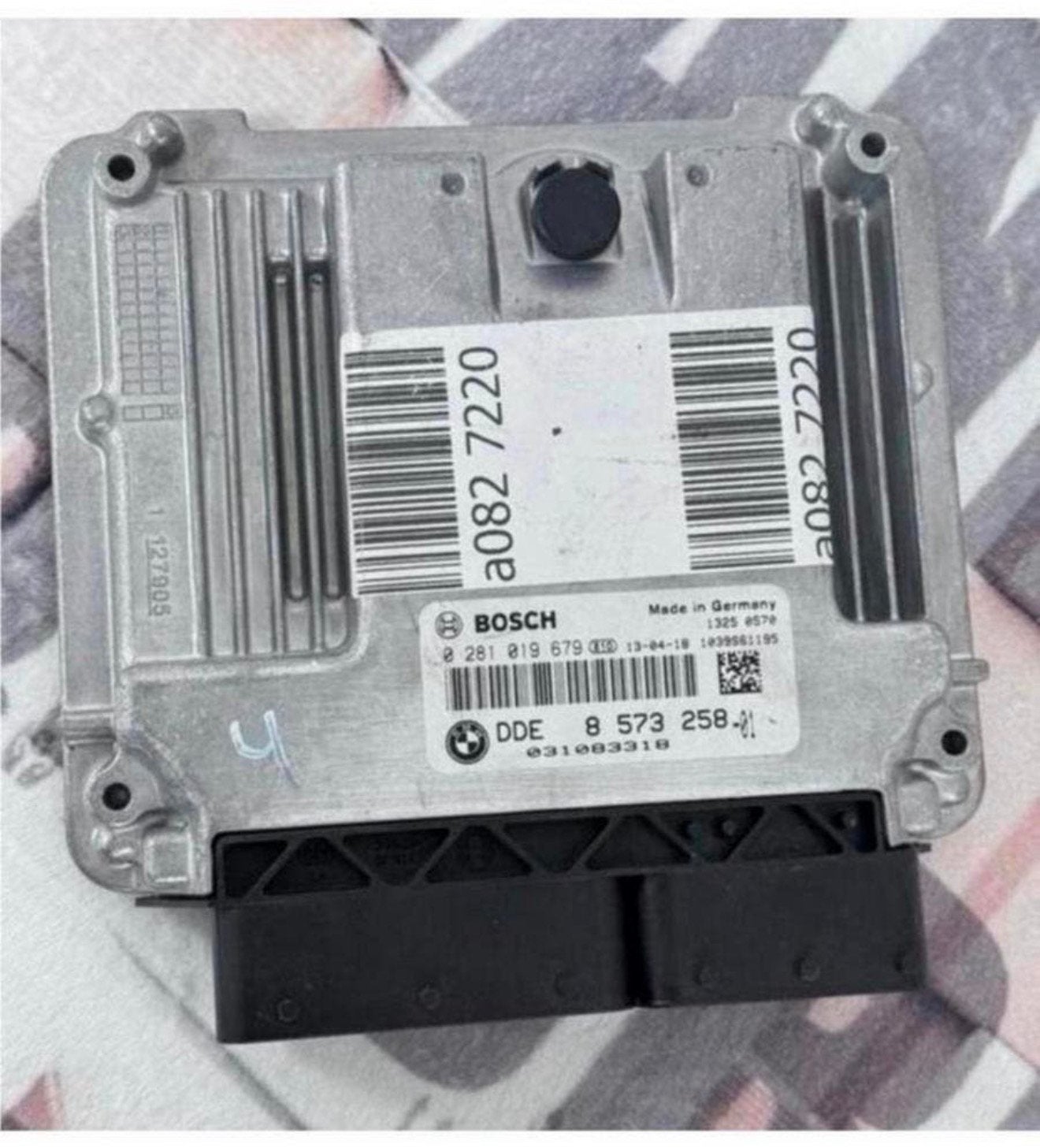 ECU + BCM bmw 3 F30 F31 DDE8573258 0281019679 6135931717301, Ophalen of Verzenden, H, H, H