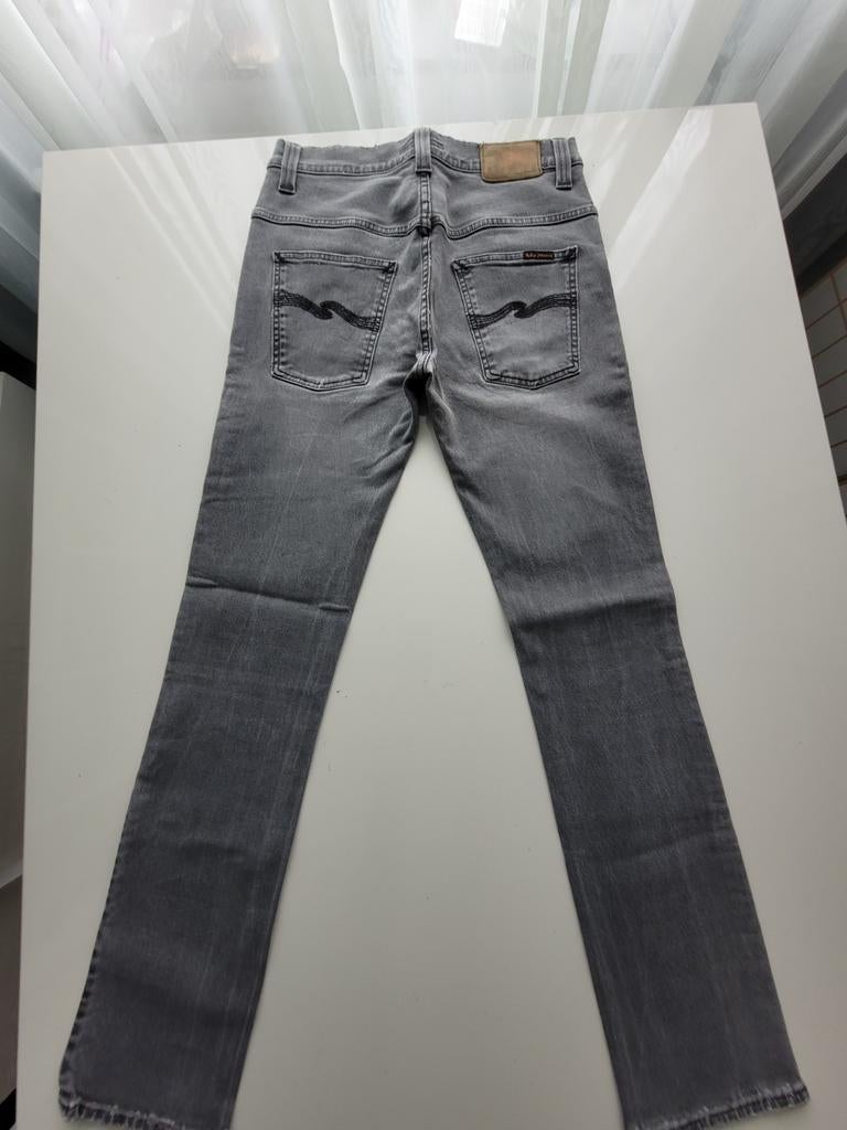 Grijze NUDIE JEANS SIZE 31/32, Ophalen of Verzenden, Gedragen, Grijs, W32 (confectie 46) of kleiner