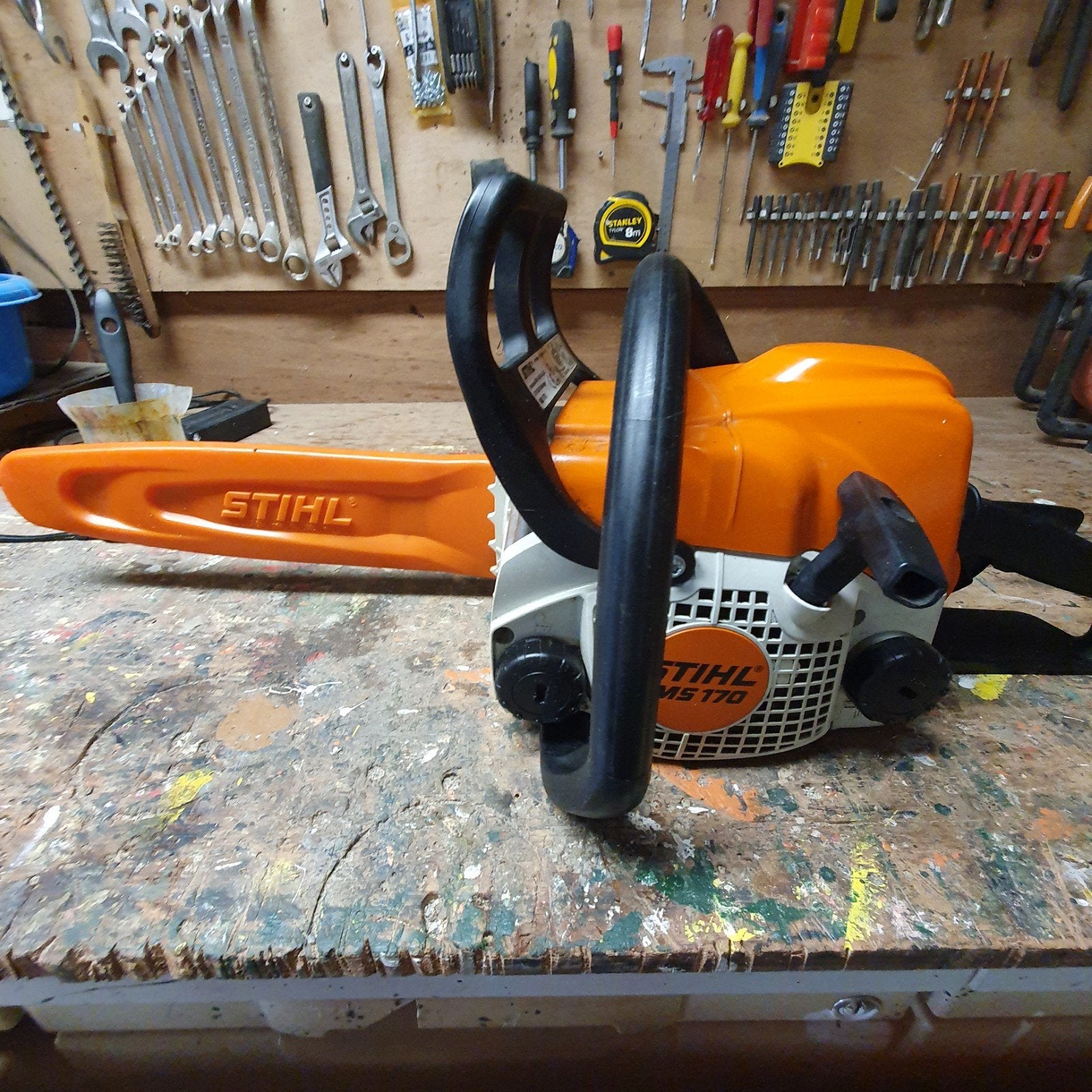 Stihl MS 170 Benzine Kettingzaag - Goede Staat, Ophalen, Gebruikt
