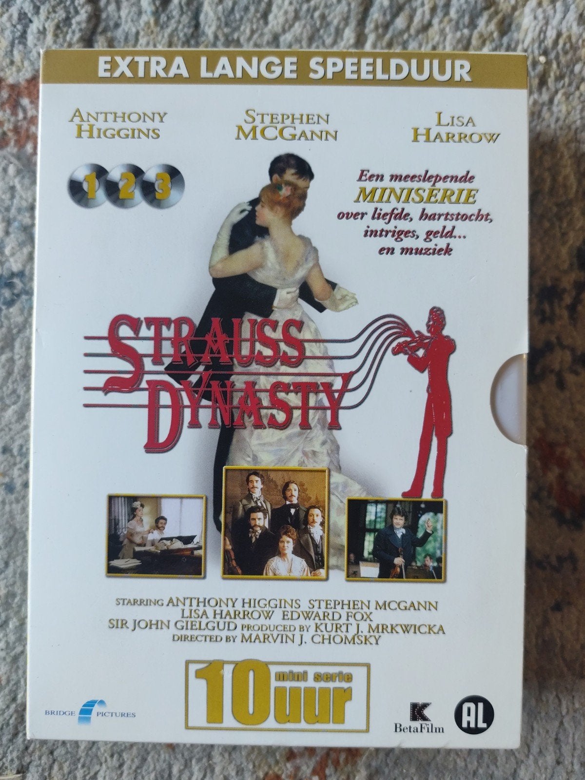 Strauss Dynasty Miniserie - Extra Lange Speelduur, Cd's en Dvd's, Dvd's | Tv en Series, Alle leeftijden, Nederlands, Drama, Ophalen of Verzenden