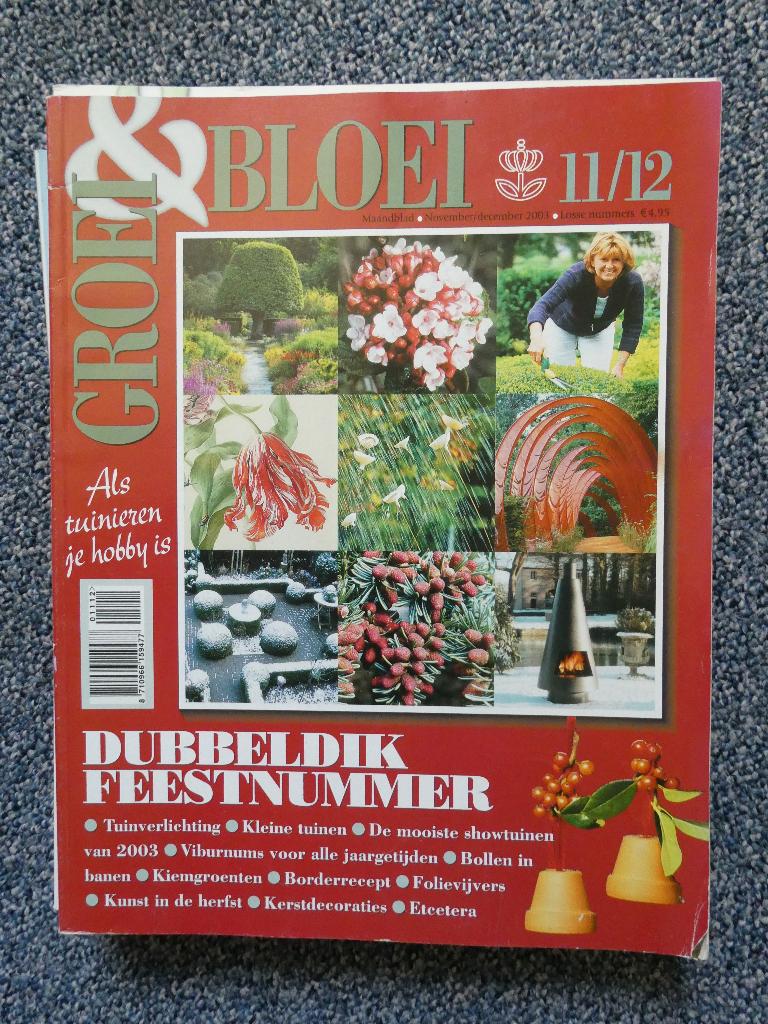 Groei & Bloei 2003, Boeken, Tijdschriften en Kranten, Ophalen, Gelezen, Overige typen