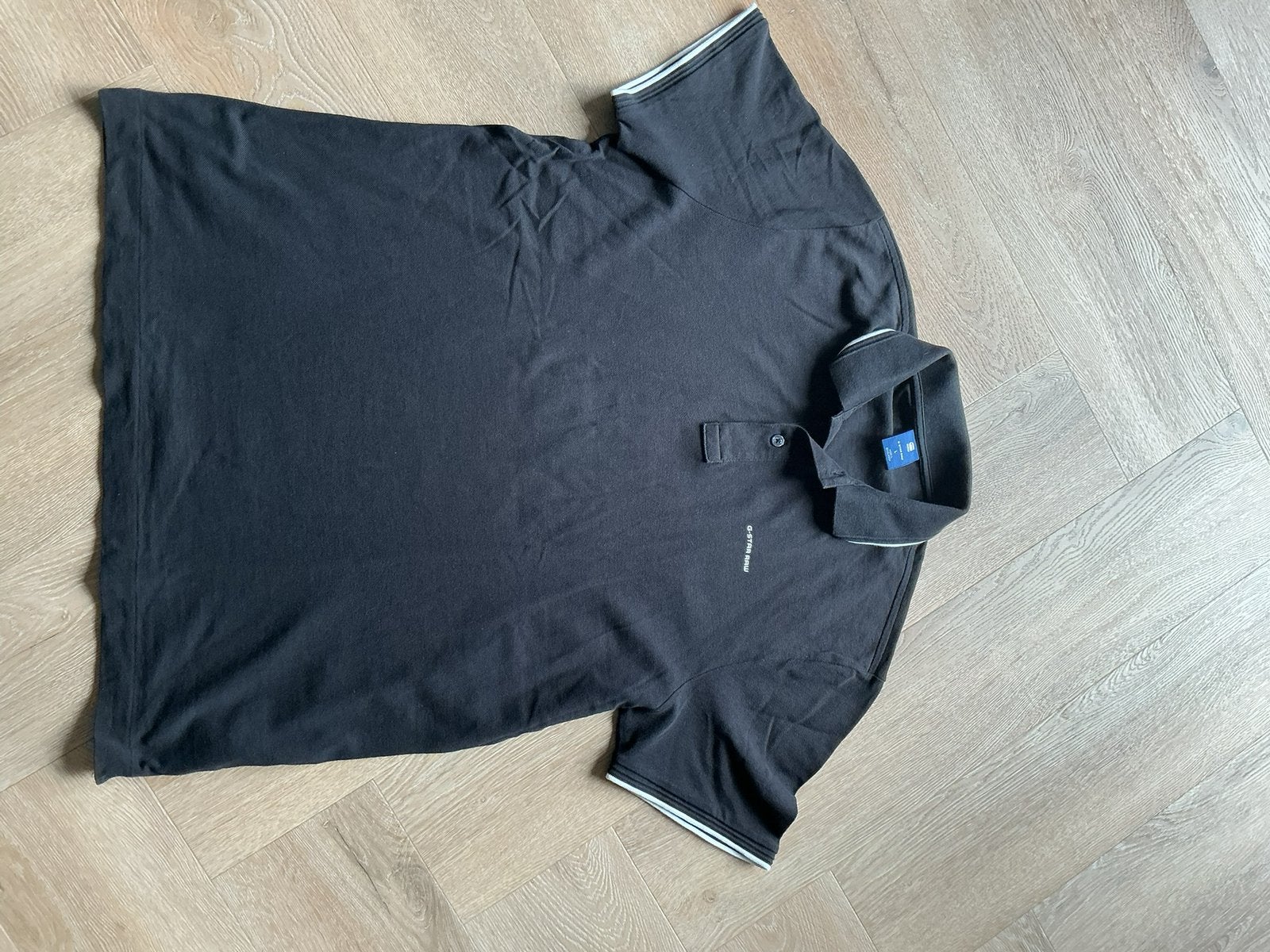 Zwart heren poloshirt van G-Star Raw maat L, Kleding | Heren, Polo's, Ophalen of Verzenden, Zo goed als nieuw