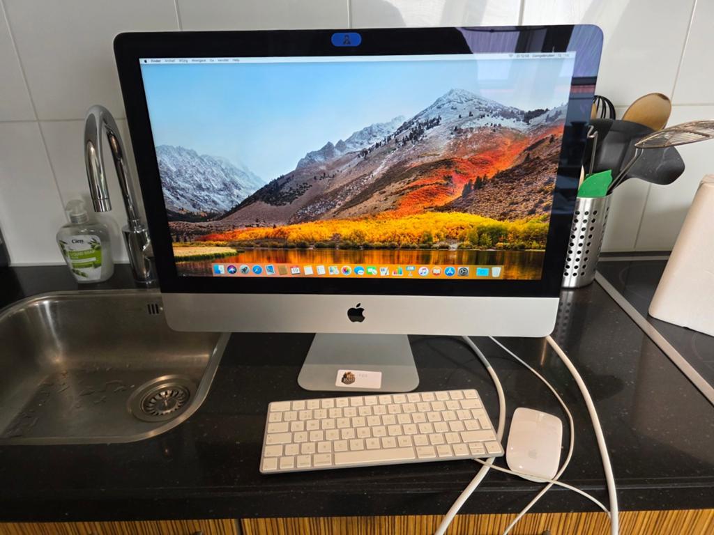 iMac A1418 Core i5 1.6GHz 8GB DDR3 1TB HDD 21.5 inch, Computers en Software, Apple Desktops, Ophalen, Gebruikt, 1 TB, 8 GB