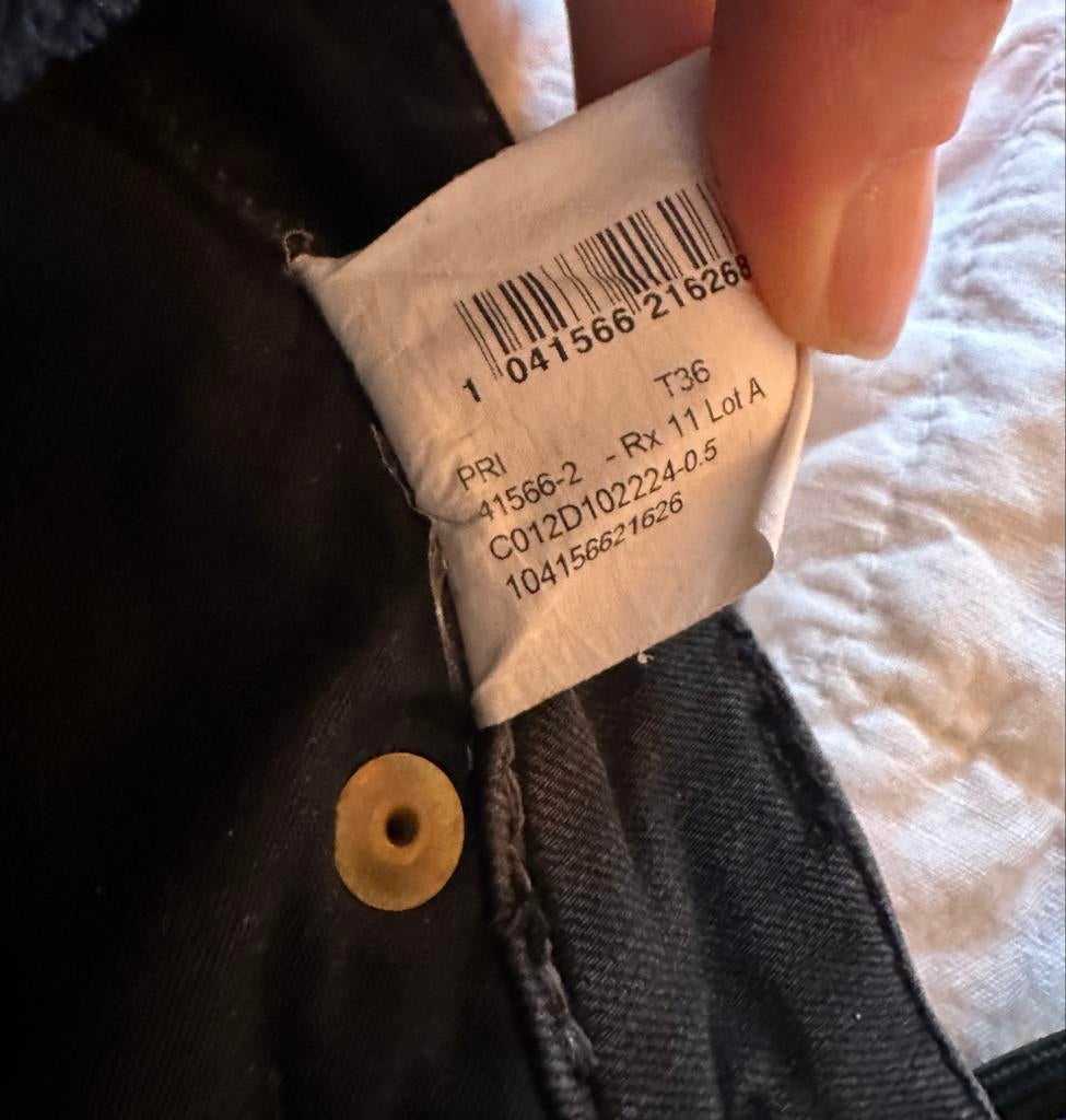 Cambio Paris Flared Jeans Grijs Maat 36, Verzenden, Maat 36 (S), Gedragen, Grijs