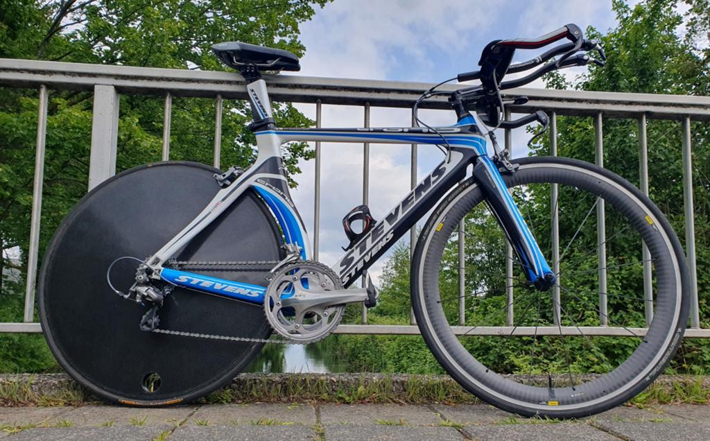 carbon STEVENS CRONO TT tijdritfiets triathlonfiets 54 cm, Fietsen en Brommers, Fietsen | Racefietsen, 28 inch, Carbon, Velgrem