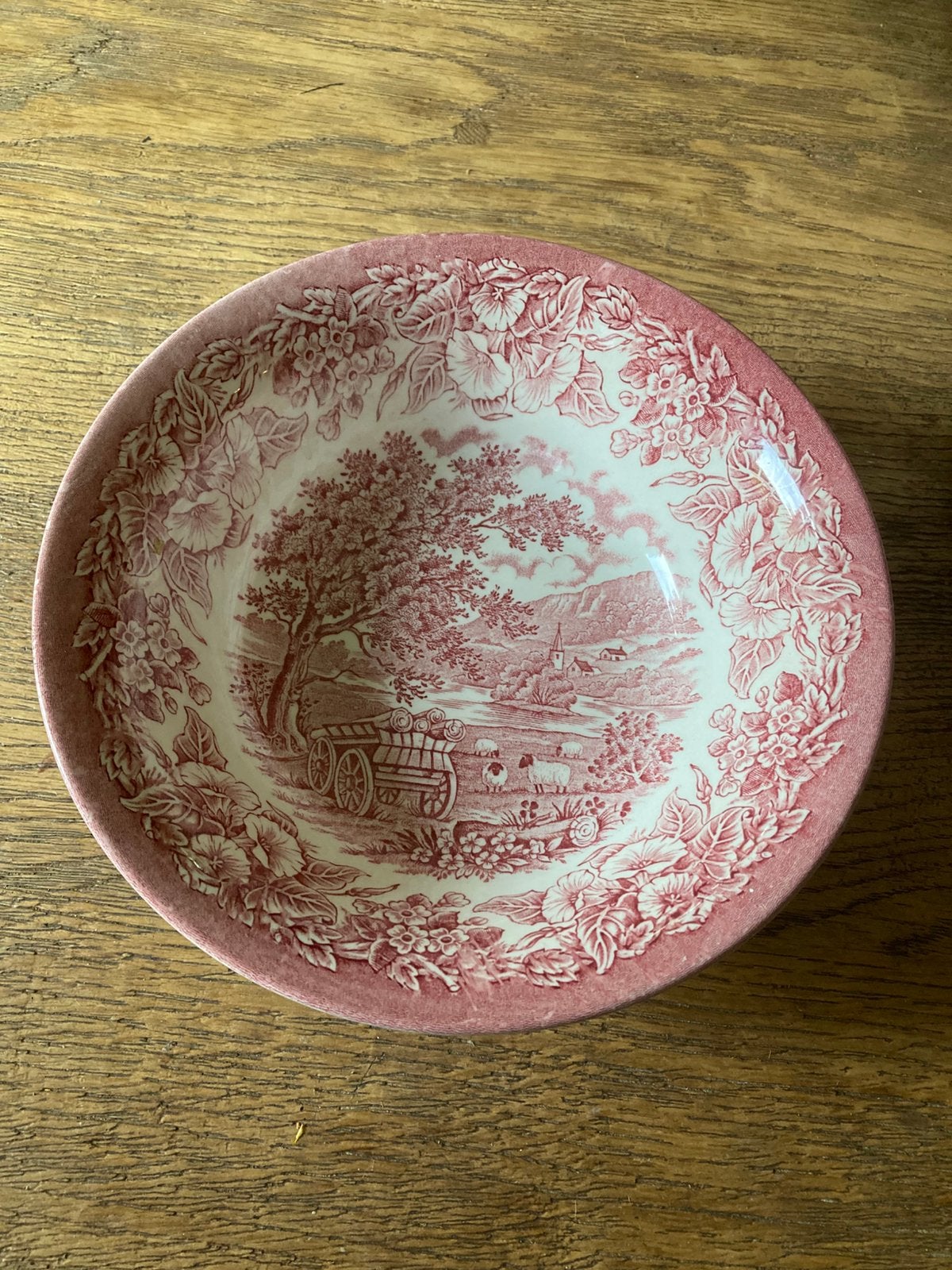 🌻 2 diepe schalen English Ironstone Tableware vintage, Ophalen