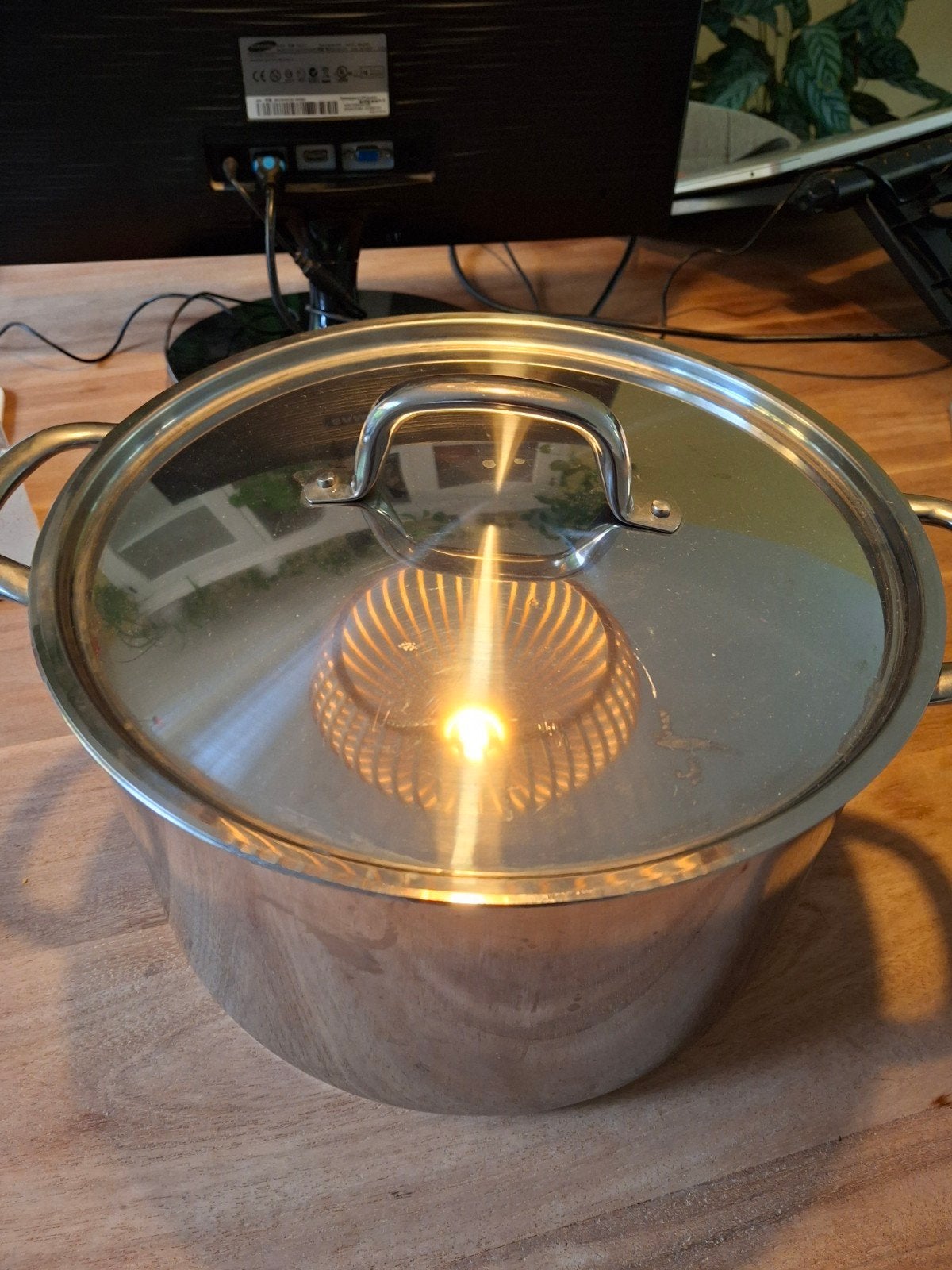 IKEA 365+ Pan met deksel, RVS, 10.0L - Zo goed als nieuw, Ophalen of Verzenden, Zo goed als nieuw, Rvs